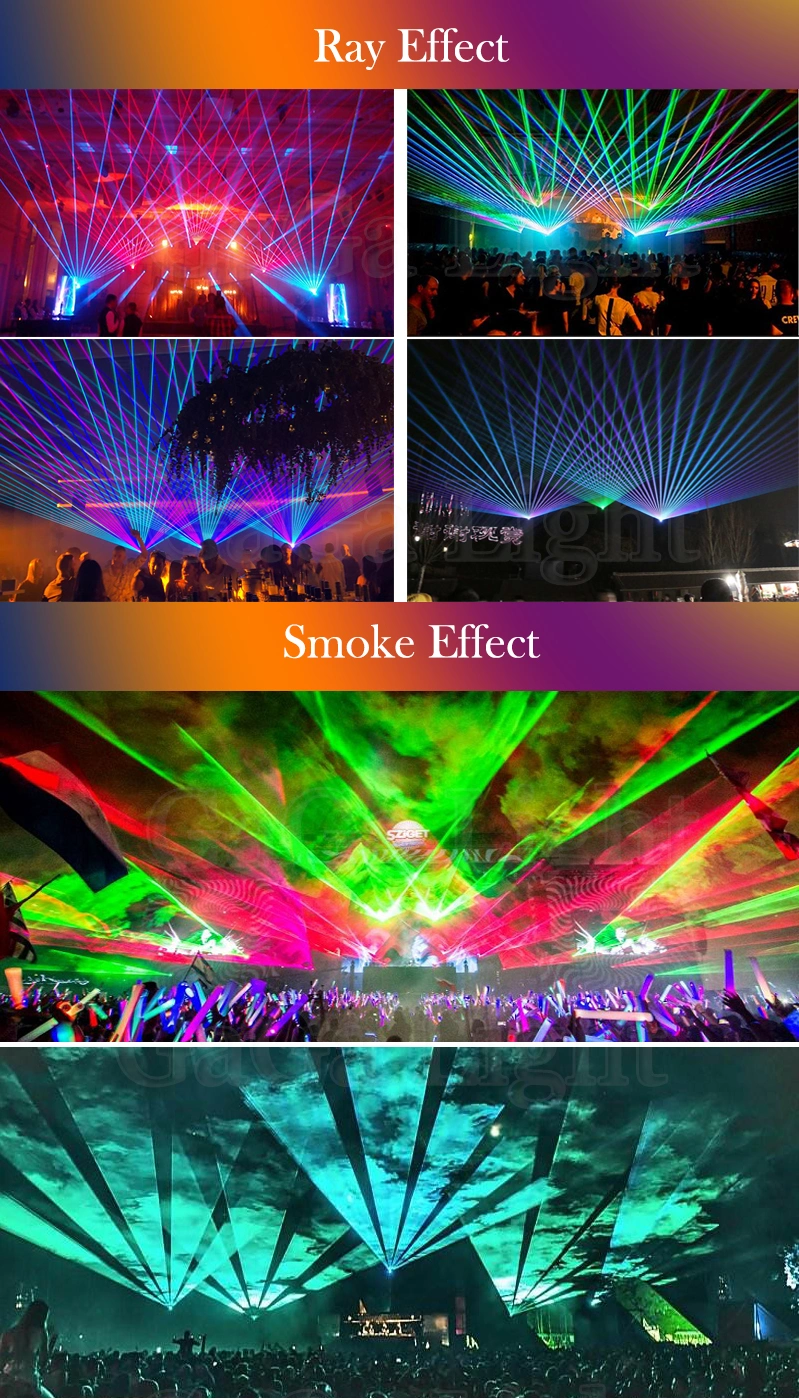 Magnificent Outdoor RGB 40W Laser Light Beam for Festival Activity