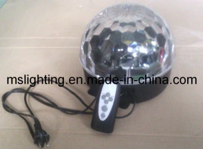 Luz de bola mágica LED con control remoto / Luz de discoteca LED