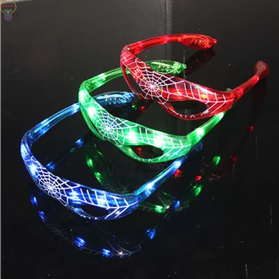 Luminous Spider-Man Flashing Mask Gafas Luz