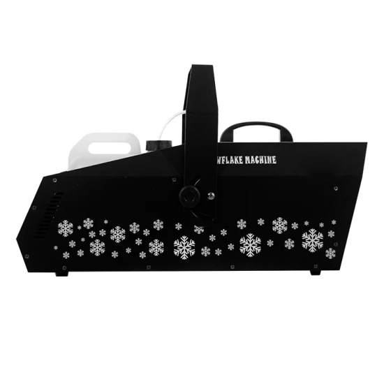 Efecto de escenario Bubble Snow 1500W Máquina de chorro de nieve con control remoto DMX