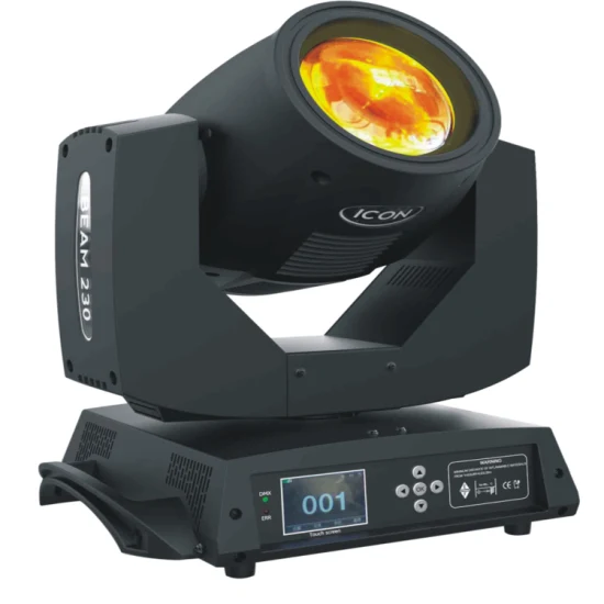 DMX 16prism 230W 7r Luz de cabeza móvil Iluminación de escenario