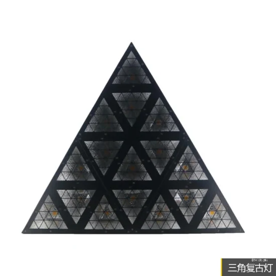 Luz triangular LED 16PCS 30W Matriz de luz de escenario