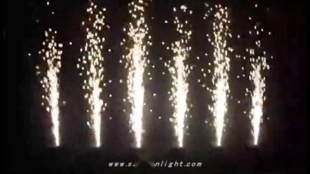 luces de la boda del efecto especial de la máquina de los fuegos artificiales de la chispa fría de aluminio 600W